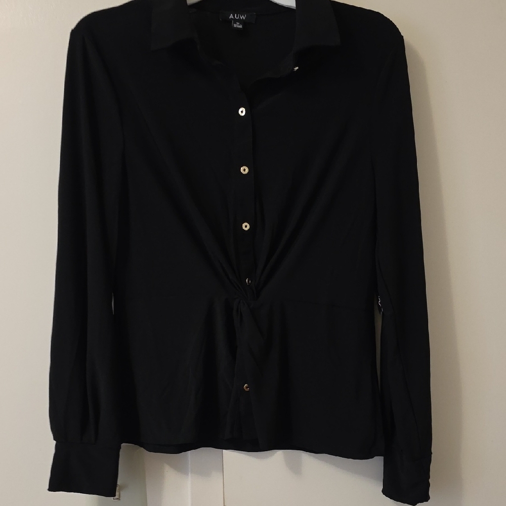 AUN Black Women's Sweater - Picture 6 of 7
